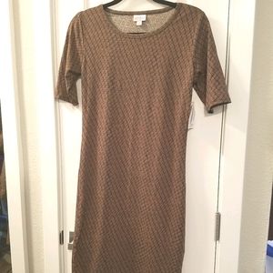 LLR_"Julia" Square/Diamond Pattern Dress